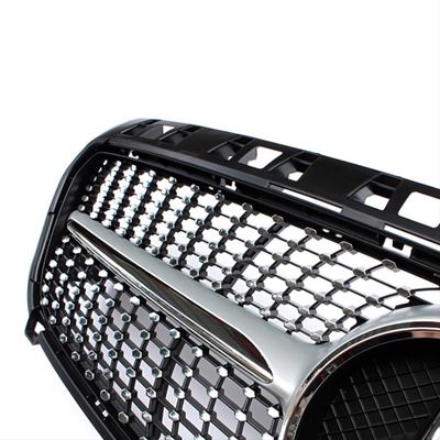MERCEDES W117 CLA IÇIN UYUMLU 2013-2015 CLA IÇIN UYUMLU DIAMOND PANJUR - GRI